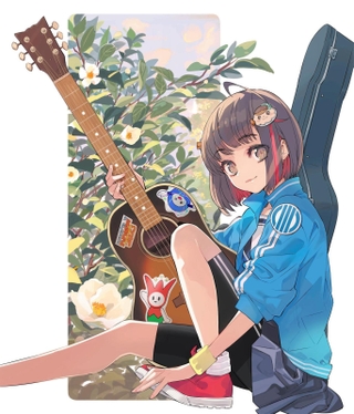 いとうさんが加古川市をイメージして描いたオリジナルキャラクター（Ｃ）いとうのいぢ／加古川市（加古川総合文化センター提供）
