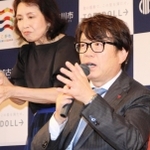 加古川市での創業当初の苦労を語るトリドールホールディングス社長兼ＣＥＯの粟田貴也さん＝加古川市加古川町溝之口