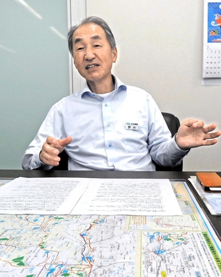 新たにＪＡ兵庫南の組合長に就任した野村隆幸さん＝加古川市加古川町寺家町