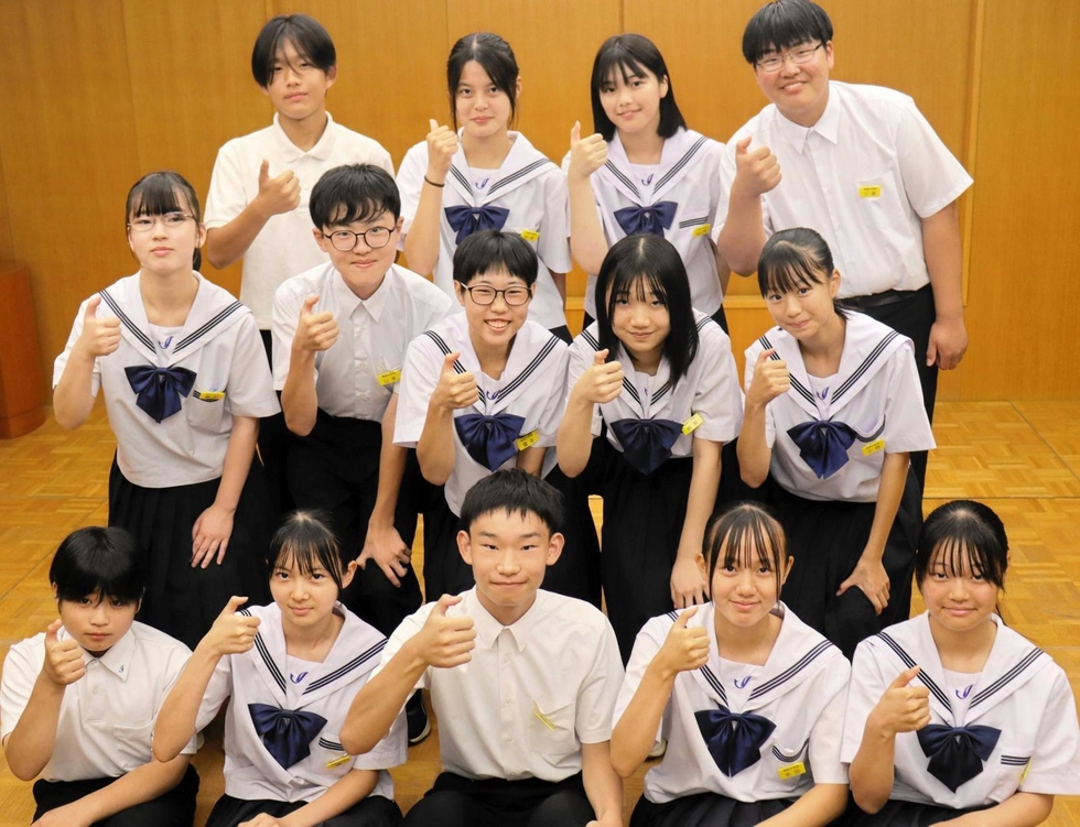 行け！稲中学校！ 地震と豪雨被害「能登の力に」 石川を訪問の稲美中生徒 義援金集めや