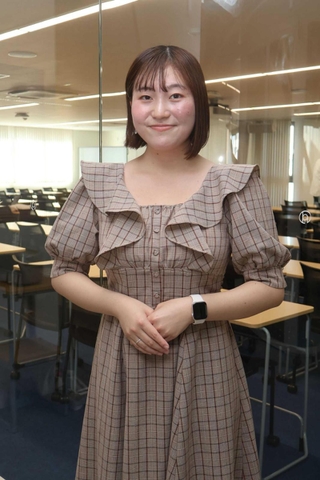 教員が子どもと向き合う時間をつくることができる環境が必要ではと訴える田中結心さん＝加古川市平岡町新在家