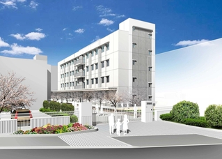 増築される東はりま特別支援学校の南棟（イメージ）