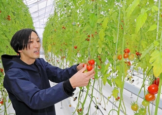 「味には自信を持っています」と話すソネックの上村礼孝さん＝高砂市中筋３