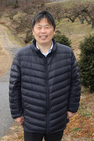 みとろ観光果樹園社長の金賢哲さん