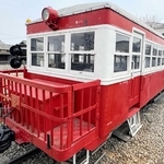 市登録文化財に指定されたキハ２号気動車＝加古川市野口町長砂