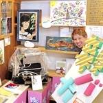 親の褒め言葉が熱いアートフェス「親バカ展」。今回は３会場で展示する＝高砂市米田町古新