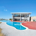 加古川海洋文化センター＝加古川市別府町港町（加古川市提供）