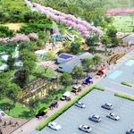 日岡山公園第１期整備エリアのイメージ図（加古川市提供）