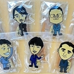 加古川ゆかりのプロ棋士らが描かれたアクリルスタンド