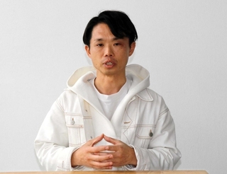 加古川市長選に立候補を表明した久本和明氏＝加古川市尾上町安田