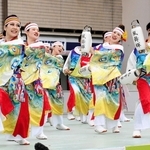 加古川で踊っこまつり　観衆と踊り子、熱気は最高潮