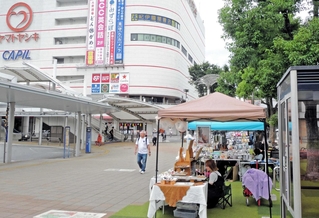 加古川税務署管内で１３年連続最高路線価の加古川駅南広場＝加古川市加古川町篠原町