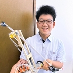 ＜きらり　ひと巡り＞高砂市青春文化賞第1号受賞者・井上拓海さん(14)　ロボットに魅せられて