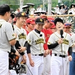 加古川出身・陣内さん率いる「野球チーム」　地元強豪と観光㏚番組収録で対戦　元阪神鳥谷さんら助っ人に 