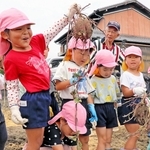 「取れた!」園児24人がサツマイモ掘り　地域の大西さんが10年以上前から栽培　加古川