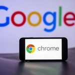 　米グーグルのインターネット閲覧ソフト「クローム」のロゴ（ゲッティ＝共同）