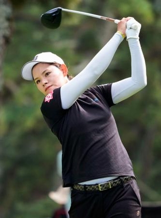 　第１日、３アンダーの森井あやめ＝大洗ＧＣ