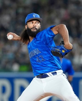 　ヤクルト戦に先発したＤｅＮＡのジャクソン＝神宮