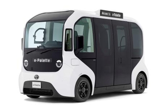 　トヨタ自動車の電気自動車「イーパレット」
