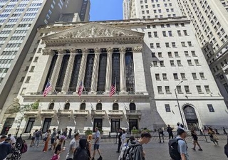 　ニューヨーク証券取引所＝８月、米ニューヨーク