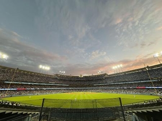 　ドジャースタジアム＝ロサンゼルス（共同）