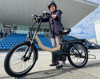 　パナソニックサイクルテックの電動乗り物「エムユー」