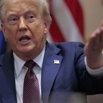 　トランプ米大統領＝８月、ホワイトハウス（ゲッティ＝共同）