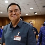 　タイの中道野党「タイの誇り党」のアヌティン党首＝８月１５日、バンコク（ロイター＝共同）