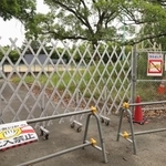 　愛知県豊橋市の新アリーナ整備予定地＝７月