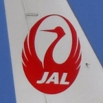 　日航機尾翼のロゴ