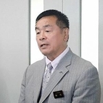 　臨時の防災会議を終え、記者の質問に答える石川県の馳浩知事＝４日、石川県庁