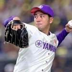 　ＳＵＢＡＲＵ戦で完投勝利を挙げたヤマハ・佐藤廉＝東京ドーム