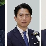 　高市早苗氏、小泉進次郎氏、小林鷹之氏