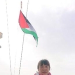 　ガザを目指すヨットに乗る安村美香子さん＝８日、地中海（本人提供、共同）
