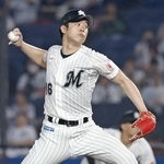　ソフトバンク戦に先発したロッテ・種市＝ＺＯＺＯマリン