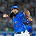 　ヤクルト戦に先発したＤｅＮＡのジャクソン＝神宮