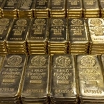 　金の延べ棒（ロイター＝共同）