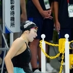 　成年女子５０メートル自由形で５位に終わった東京・池江璃花子＝インフロニア草津アクアティクスセンター