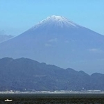 　静岡県側から見た富士山