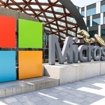 　米マイクロソフトのロゴ（ＡＰ＝共同）