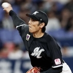 　オリックス戦に先発したロッテ・石川柊＝京セラドーム