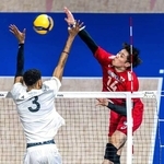 　リビア戦でスパイクを放つ石川＝マニラ（Ｖｏｌｌｅｙｂａｌｌ　Ｗｏｒｌｄ提供）