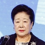 　世界平和統一家庭連合（旧統一教会）の韓鶴子総裁（ゲッティ＝共同）