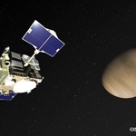 　金星探査機「あかつき」のイメージ（ＪＡＸＡ提供）