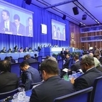 　１５日、ウィーンで始まったＩＡＥＡ年次総会