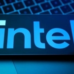 　インテルのロゴ（ロイター＝共同）