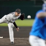 　６回無失点で２勝目を挙げた阪神・早川＝甲子園