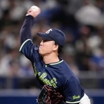 　中日戦に先発したヤクルト・吉村＝バンテリンドーム