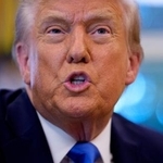 　トランプ米大統領（ゲッティ＝共同）