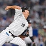 　西武戦に先発したロッテ・唐川＝ＺＯＺＯマリン